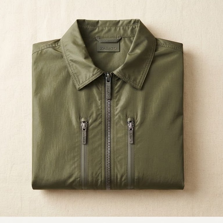 Jaket Parasut Olive
