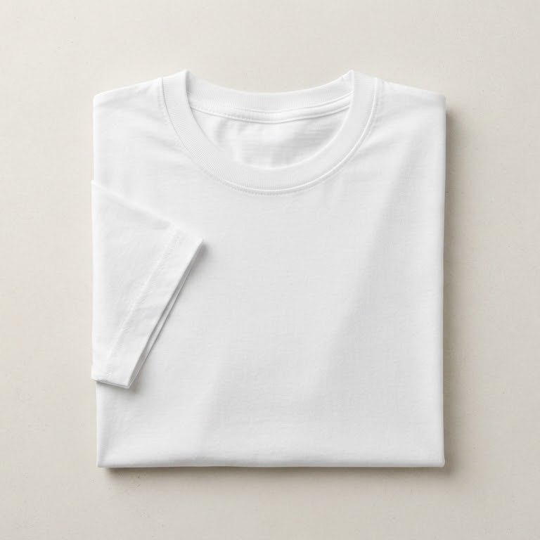 Kaos Polos Putih